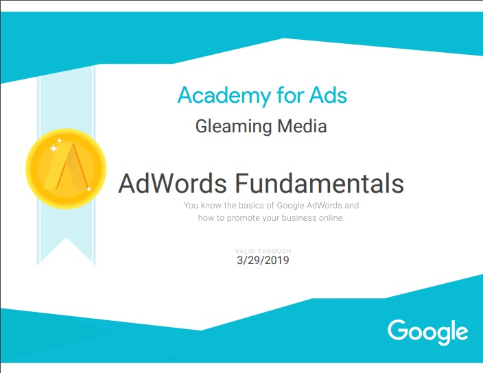 Adword Fundamental Certified