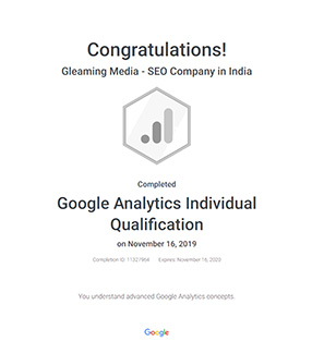 Google Analytics Certified