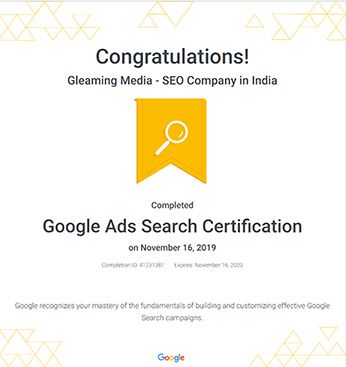 Adword Search Certified